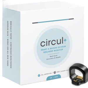 circul+ Smart Ring - Heart & Blood Oxygen Wellness Monitoring